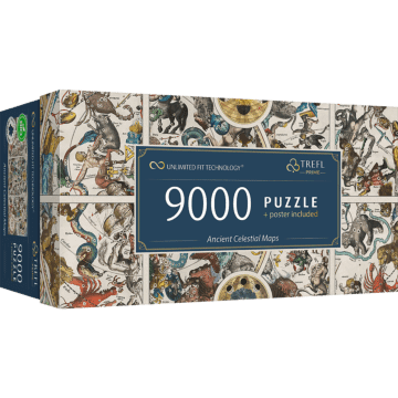 Puzzle Prime 9000 el. Ancient Celestial Maps - opakowanie