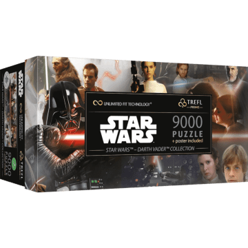 Puzzle Prime Star Wars 9000 el. Darth Vader Collection - opakowanie