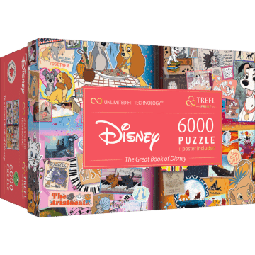 Puzzle Prime Disney 6000 el. The Great Book of Disney - opakowanie