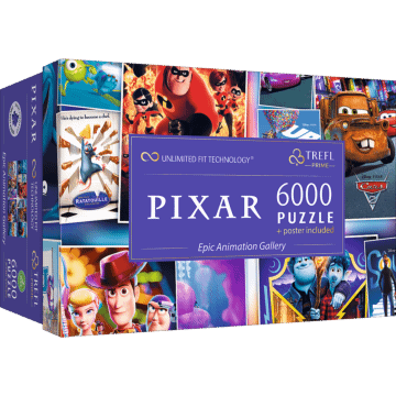 Puzzle Prime Disney Pixar 6000 el. Epic Animation Gallery - opakowanie