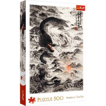 Puzzle 500 el. Smok, Bauzon - opakowanie