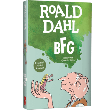 BFG Roald Dahl | książka Wydawnictwa Trefl