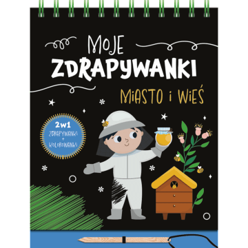 Książka aktywizująca Miasto i wieś. Moje zdrapywanki