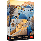 Puzzle Premium Plus Quality 1000 el. Photo Odyssey: Miasteczko Oia, Santorini