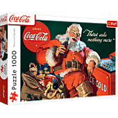 Puzzle Coca-Cola 1000 el. Prezenty od Mikołaja